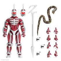 Boneco de ação Super7 ULTIMATES! Poderoso Morphin Power Rangers Lord Zedd 18 cm