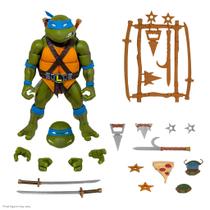 Boneco de ação Super7 ULTIMATES! Tartarugas Ninja Teenage Mutant Leonardo