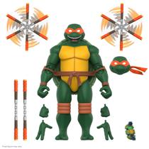 Boneco de ação Super7 ULTIMATES! Tartarugas Ninja Teenage Mutant Michelangelo 18 cm