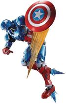 Boneco de ação TAMASHII NATIONS Tech-On Avengers Capitão América Boneco de ação TAMASHII NATIONS Tech-On Avengers Capitão América