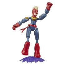 Boneco de ação Toy Hasbro Avengers Bend and Flex Captain Marvel