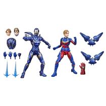 Boneco de ação Toy Marvel Legends Captain and Rescue de 6 polegadas