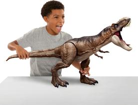 Boneco de ação Toy Mattel Jurassic World Super Colossal T-Rex