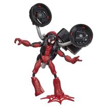 Boneco de ação Toy Spider-Man Marvel Bend e Flex Rider