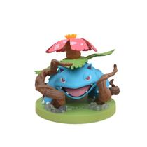 Boneco de ação Venusaur em PVC modelo 9-15 cm com plano dinâmico