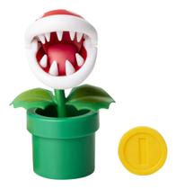 Boneco de ação World of Nintendo Super Mario Piranha Plant