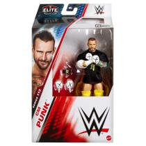 Boneco de Ação WWE Elite Ringside CM Punk - 113cm - Com Equipamento