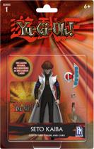 Boneco de ação YU-GI-OH! Seto Kaiba com acessórios e cartão