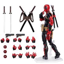 Boneco de ação ZKTSRY Anime Deadpool com acessórios Boneco de ação ZKTSRY Anime Deadpool com acessórios