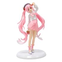 Boneco de anime colecionável de brinquedo Hatsune Miku Sakura
