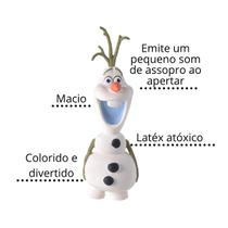 Boneco de apertar para bebe olaf frozen disney