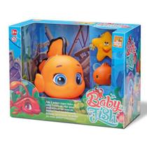 Boneco De Banho Peixinho Baby Fish - Bee Toys Ref 696