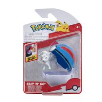 Boneco de Batalha Alolan Vulpix com Great Ball - Pokémon