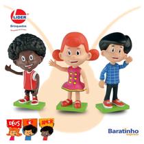 Boneco De Brinquedo Articulável Três Palavrinhas Original