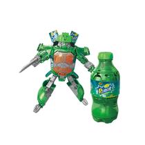 Boneco de brinquedo Atlodas 2025 Soda Can Transforming Robot de 17 cm