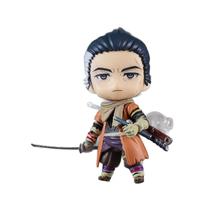 Boneco de brinquedo colecionável Anime Samurai Chibi, PVC de 10 cm Boneco de brinquedo colecionável Anime Samurai Chibi, PVC de 10 cm