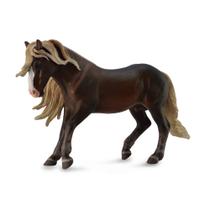 Boneco de brinquedo Collecta Black Forest Horse Stallion 7 cm x 4,2 cm