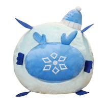 Boneco de brinquedo de pelúcia Genshin Impacts, anime de 40 cm com enchimento de seda