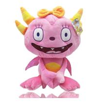Boneco de brinquedo de pelúcia Henrys Hugglemonster rosa 40cm