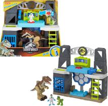 Boneco de brinquedo Fisher-Price Imaginext Jurassic World Glow