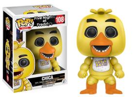 Boneco de brinquedo Funko Five Nights at Freddy's Chica 9,5 cm