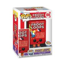 Boneco de brinquedo Funko Pop! Caixa de cereais de vinil Kelloggs Froot Loops