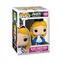 Boneco de brinquedo Funko Pop! Disney Alice no País das Maravilhas fazendo reverência Boneco de brinquedo Funko Pop! Disney Alice no País das Maravilhas fazendo reverência