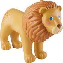 Boneco de brinquedo HABA Little Friends Lion Chunky Plastic Zoo Animal