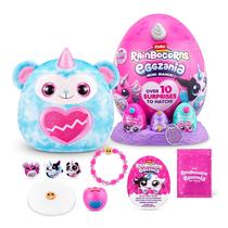 Boneco de brinquedo Rainbocorns Eggzania Mini Mania Plush with Surprises Boneco de brinquedo Rainbocorns Eggzania Mini Mania Plush with Surprises