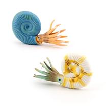 Boneco de brinquedo realista Nautilus Shell PVC Ocean Animal x2 Boneco de brinquedo realista Nautilus Shell PVC Ocean Animal x2