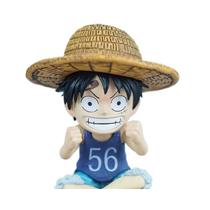 Boneco de chapéu de palha Toy Anime Boy colecionável de 9,5 cm em PVC Boneco de chapéu de palha Toy Anime Boy colecionável de 9,5 cm em PVC