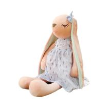 Boneco De Coelho Fofo De 45CM, Brinquedo De Pelúcia Para Bebês, Boneco De Coelho Para Acalmar E