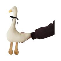 Boneco De Coelho Pequeno Com Alça Confortável Em Tecido De Algodão E Linho, Fantoche De Mão Em Forma