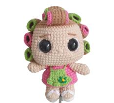 Boneco de crochê, amigurumi personagem dona florinda - crochê amigurumi