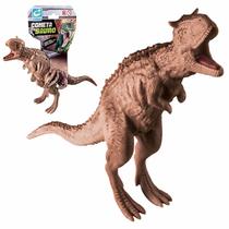 Boneco De Dinossauro Carnotauro Brinquedo Cometa Sauro Realista Em Vinil Macio Infantil 30 Cm
