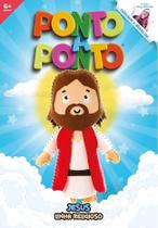 Boneco de feltro coleção ponto a ponto linha religioso modelo - jesus