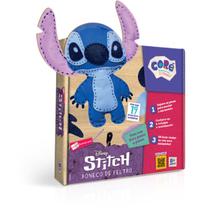 Boneco de feltro disney stitch coré fazendo arte - toyster 003236
