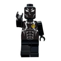 Boneco De Montar Defensor Preto Mini Brinquedo Infantil