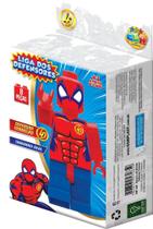 Boneco de montar homem aranha blocos mini figura - GGB BRINQUEDOS