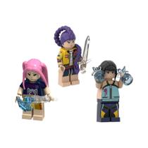 Boneco De Montar Rumi KPop Demon Hunters - Blocos De Construção De Brinquedo Boneco De Montar Rumi KPop Demon Hunters - Blocos De Construção De Brinquedo