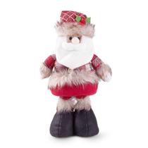 Boneco De Natal Decorativo Em Poliéster Com Ajuste De Altura 42cm Papai Noel Boneco De Natal Decorativo Em Poliéster Com Ajuste De Altura 42cm Papai Noel