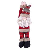 Boneco De Natal Decorativo Para Pendurar Em Poliéster 52cm Papai Noel Boneco De Natal Decorativo Para Pendurar Em Poliéster 52cm Papai Noel