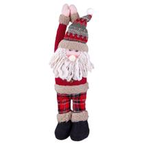 Boneco De Natal Decorativo Para Pendurar Em Poliéster 52cm Boneco De Natal Decorativo Para Pendurar Em Poliéster 52cm