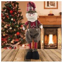 Boneco De Natal Papai Noel Em Tecido 50cm - Gici Christmas