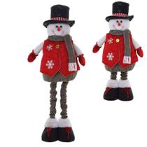 Boneco de Neve com perna retratil Verona 70cm Espressione Christmas