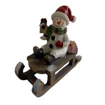 Boneco De Neve Decorativo 4x8,5x9,5 cm