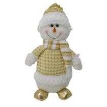Boneco de Neve Sentado Petesburgo 18x10x32cm Unico/unico Boneco de Neve Sentado Petesburgo 18x10x32cm Unico/unico