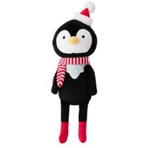 Boneco de Pano Pelúcia Pinguim Metoo Preto