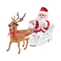 Boneco De Papai Noel Escalando Corda De Contas Decorações De Natal Ornamentos Suprimentos Para