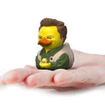 Boneco de pato de borracha colecionável TUBBZ Mini Chandler Bing